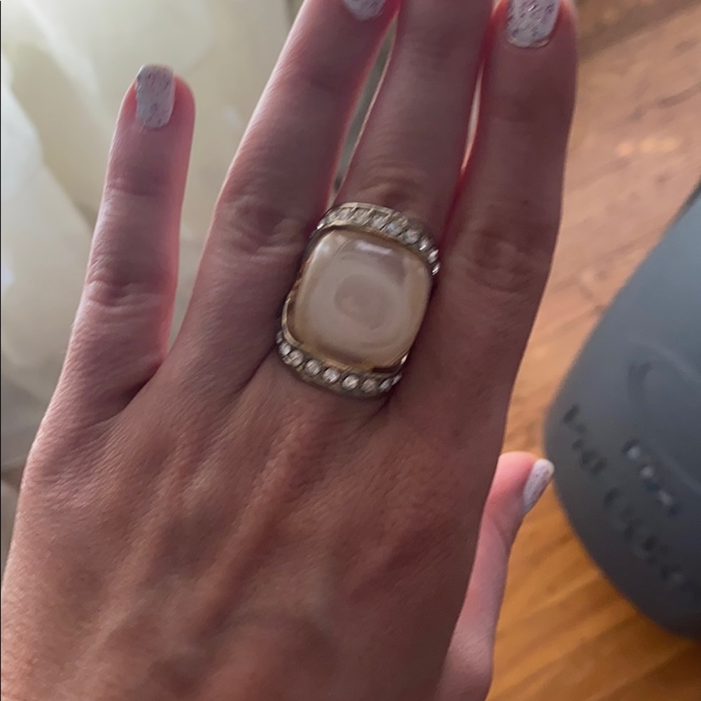 Crystal Statement Ring - image 7